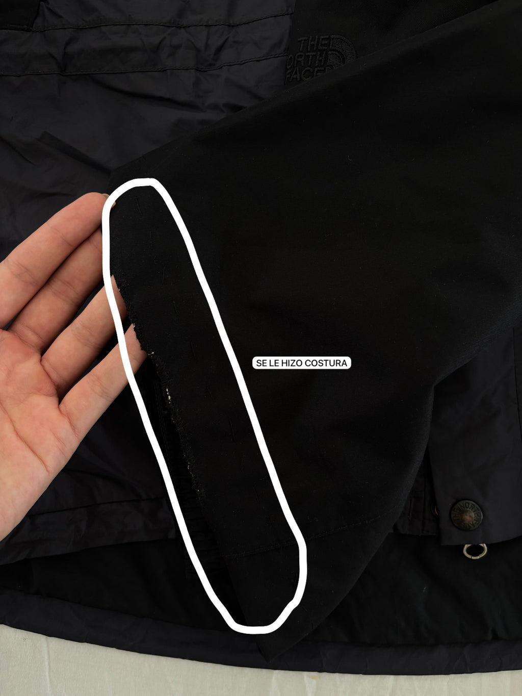 TNF PANTALÓN DRYVENT PARA NIEVE (permite que el sudor salga mientras impide la entrada de agua y viento) DOBLE LOGO. L DE DAMA.