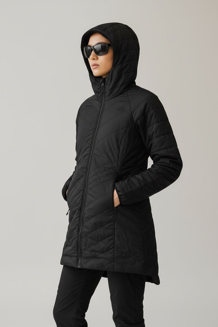 TNF NEGRO/ GRIS PELUCHE INTACTO. M DE DAMA.