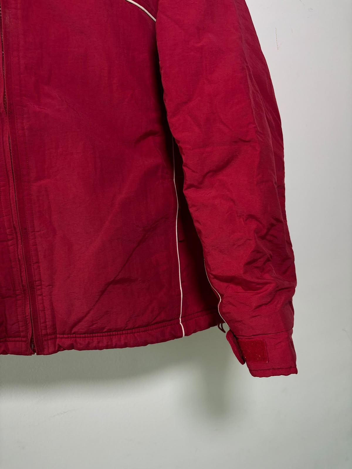 OLD NAVY ROJO 3RA CAPA PARA CLIMAS FRÍOS. EN ESPALDA ES POLAR. XL DE DAMA.
