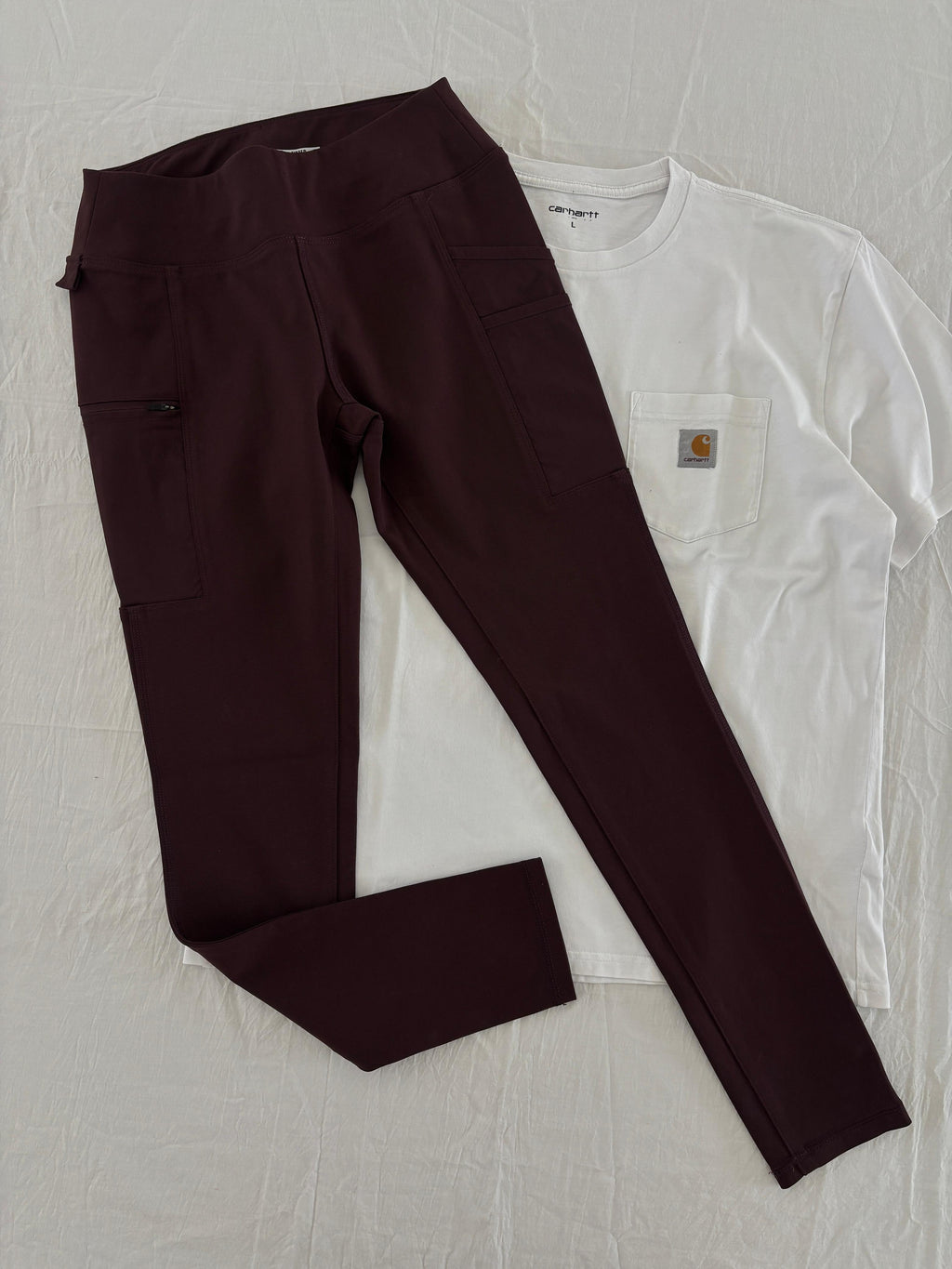 CARHARTT LEGGIN GRUESO CON BOLSAS. COMODO PARA SENDERISMO. S DE DAMA.