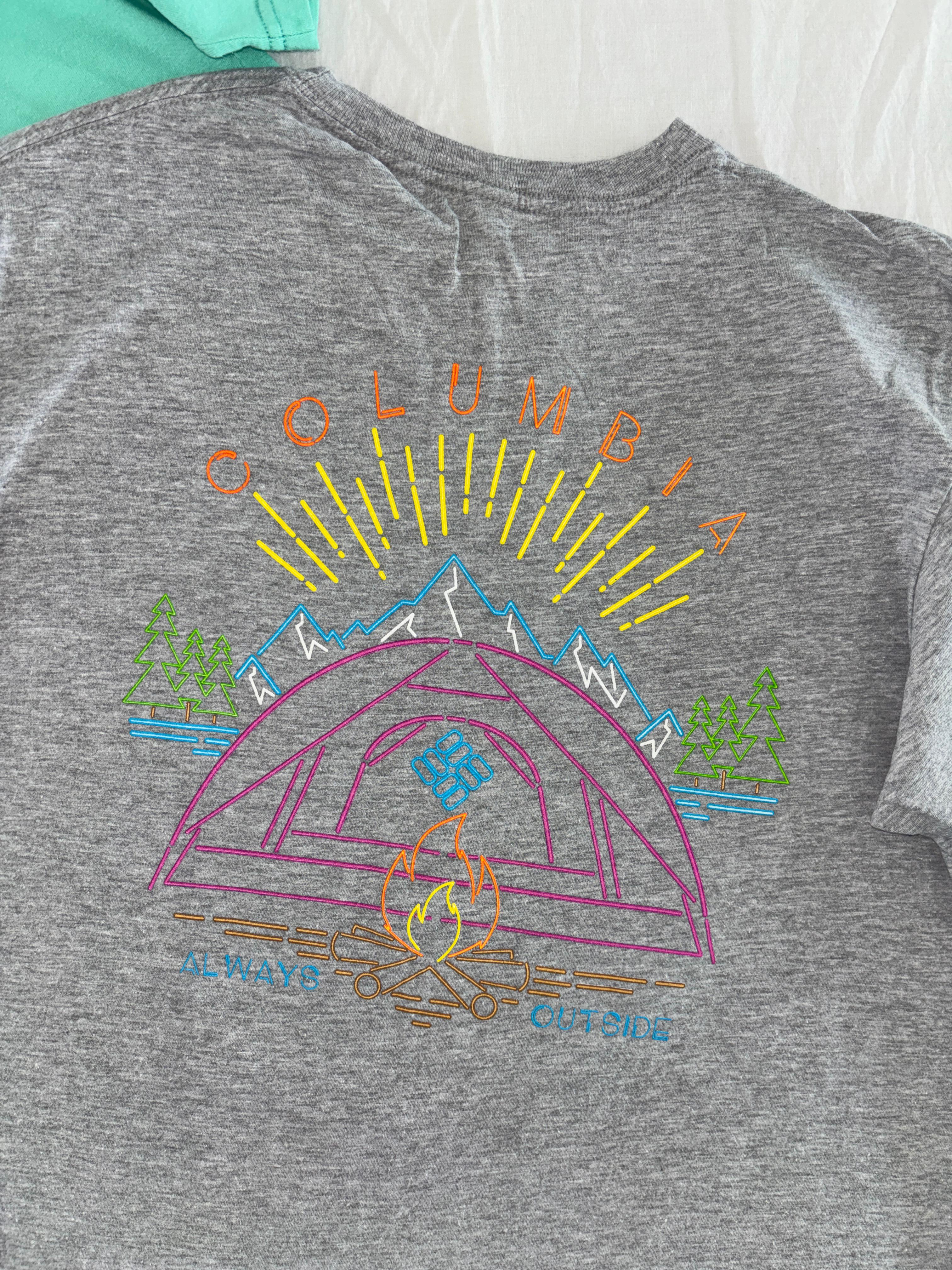 COLUMBIA T SHIRT DE ALGODÓN SIN DETALLE. M DE DAMA.