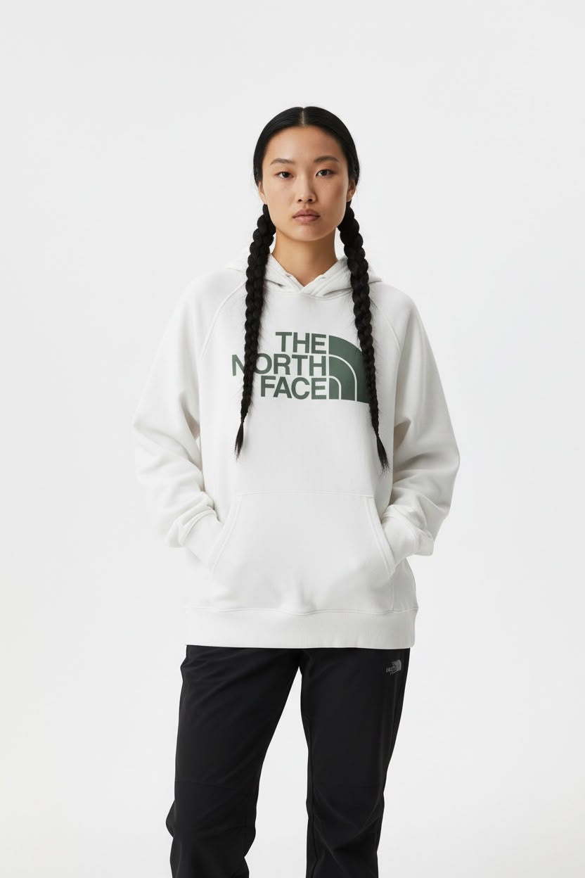 TNF HOODIE BLANCO. XL DE DAMA.