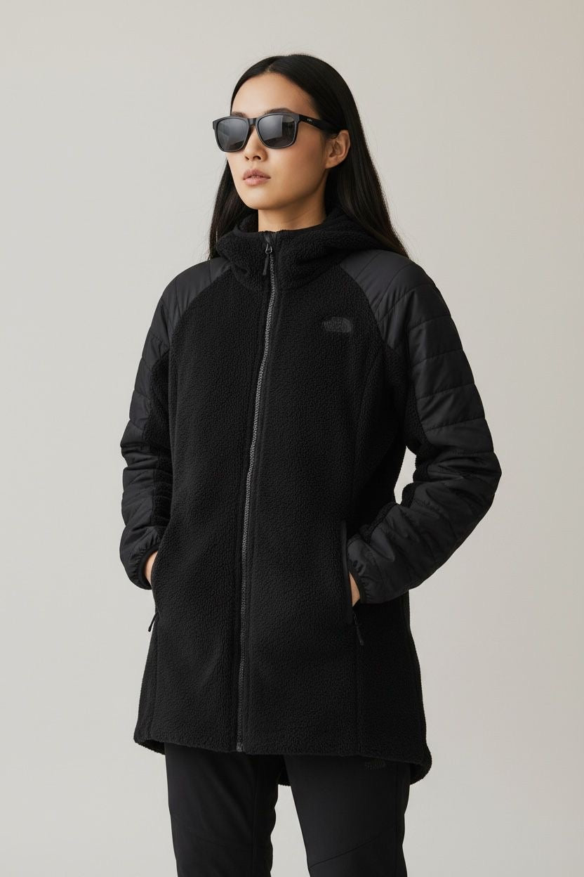 TNF NEGRO/ GRIS PELUCHE INTACTO. M DE DAMA.