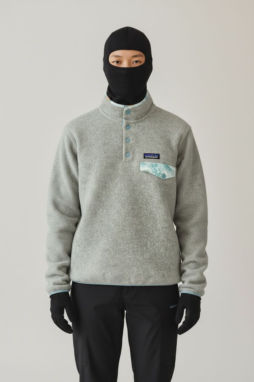 PATAGONIA BEIGE POLAR SYNCHILLA. SIN DETALLE. M DE DAMA.