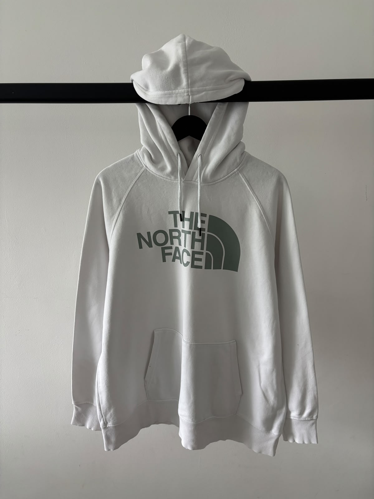 TNF HOODIE BLANCO. XL DE DAMA.
