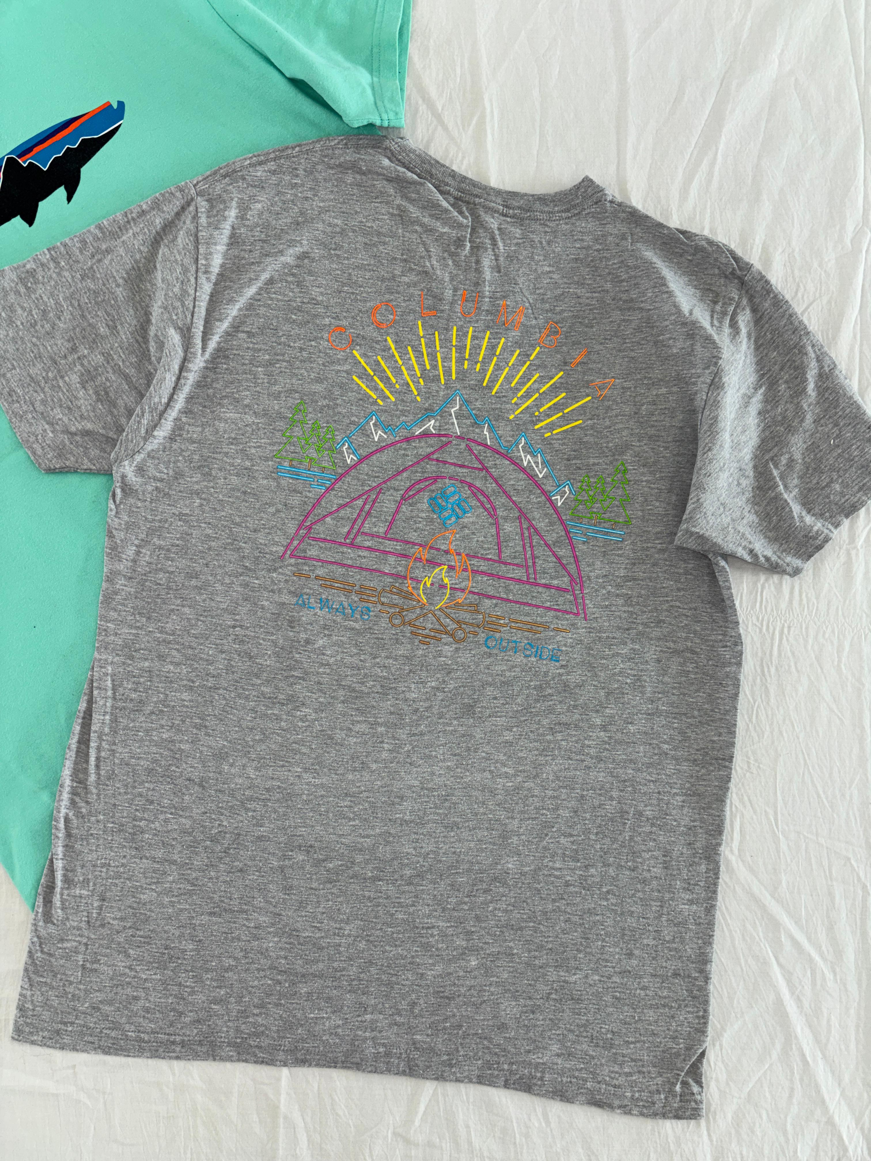 COLUMBIA T SHIRT DE ALGODÓN SIN DETALLE. M DE DAMA.
