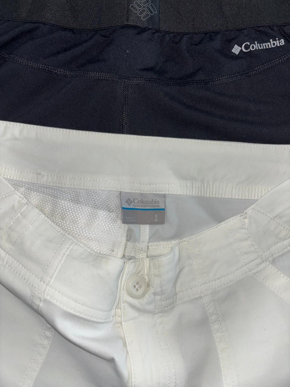COLUMBIA SHORT BLANCO PARA SENDERISMO. M DE DAMA.