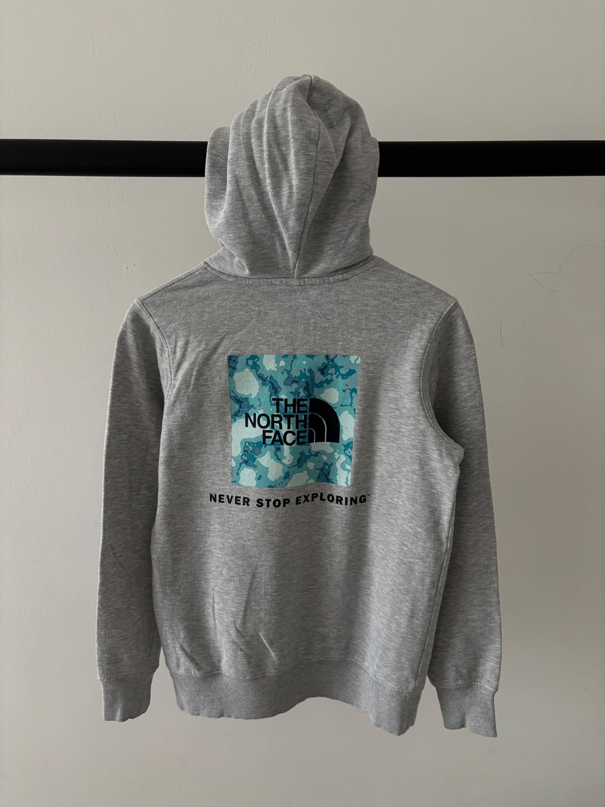 TNF HOODIE DE ALGODÓN GRIS. XS DE DAMA.