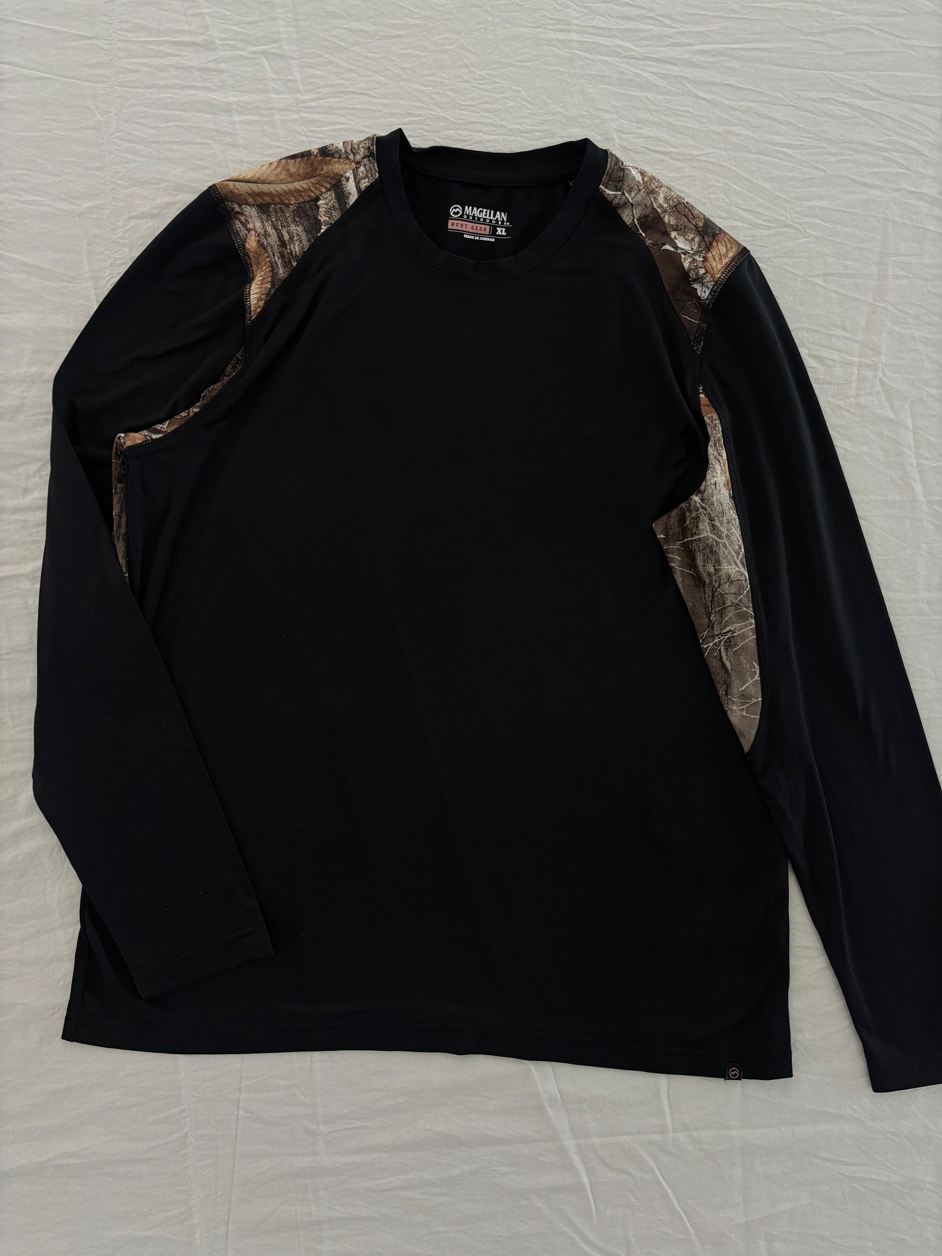 MAGELLAN BLUSA TELA FRESCA, POR DENTRO POCO TÉRMICA. 1RA CAPA. M DE DAMA.