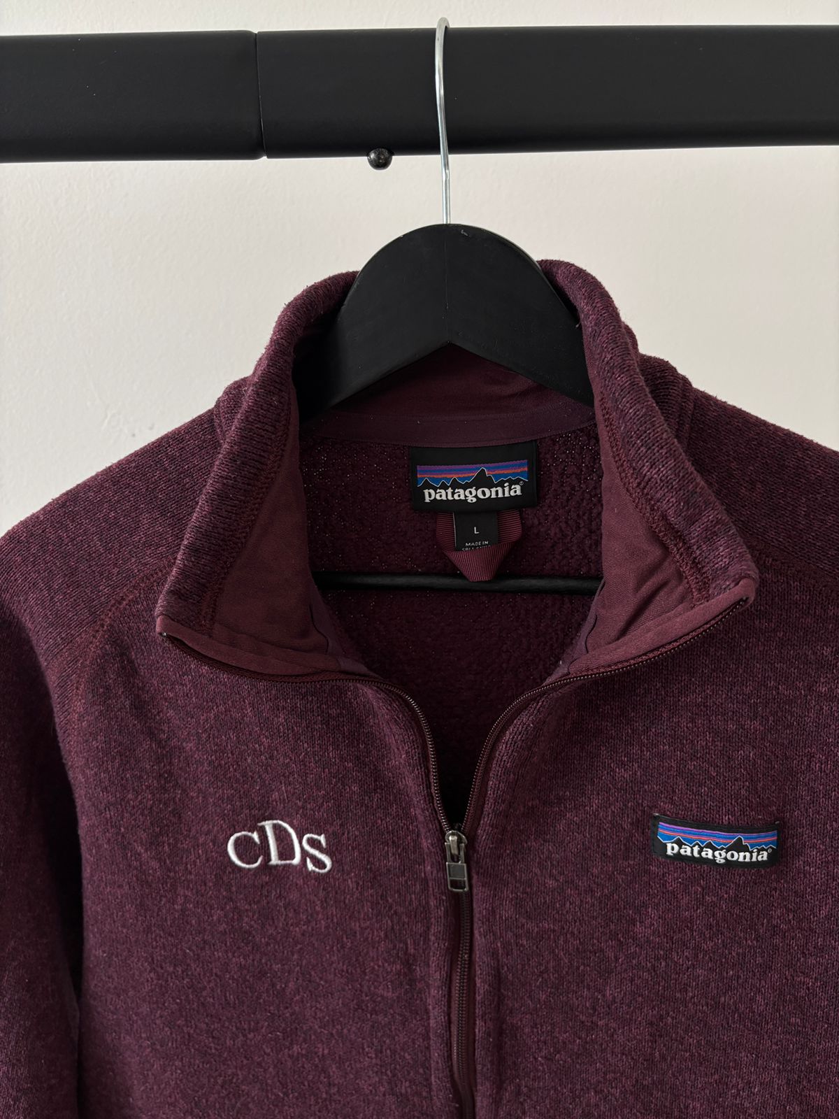 PATAGONIA UVA POLAR GRUESO FULL ZIP. L DE DAMA.