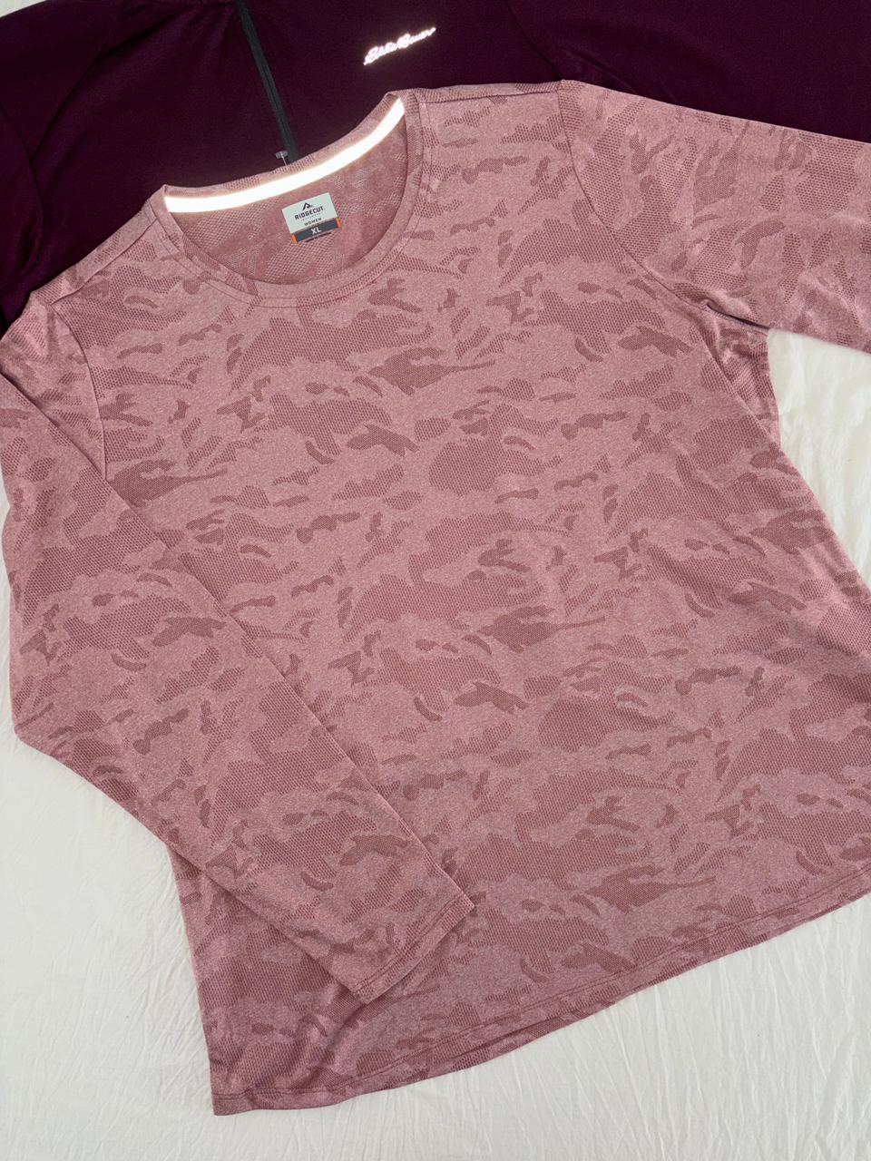BLUSA PARA SENDERISMO TRANSPIRABLE Y LIGERO. 
XL DE DAMA.