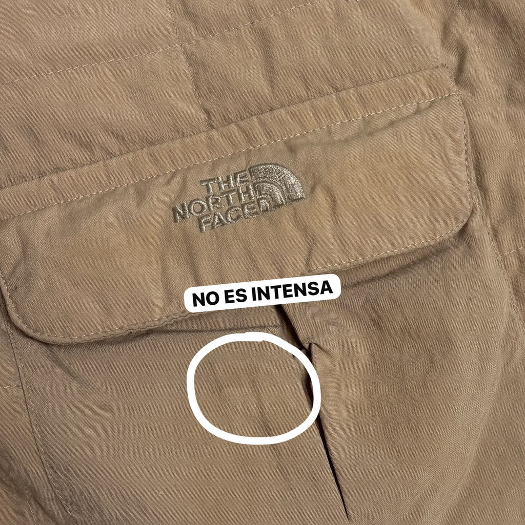 TNF CHALECO BEIGE WINDSTOPPER. XL DE DAMA.