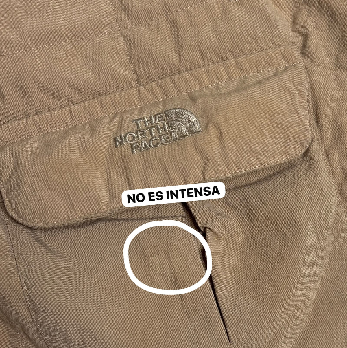 TNF CHALECO BEIGE WINDSTOPPER. XL DE DAMA.