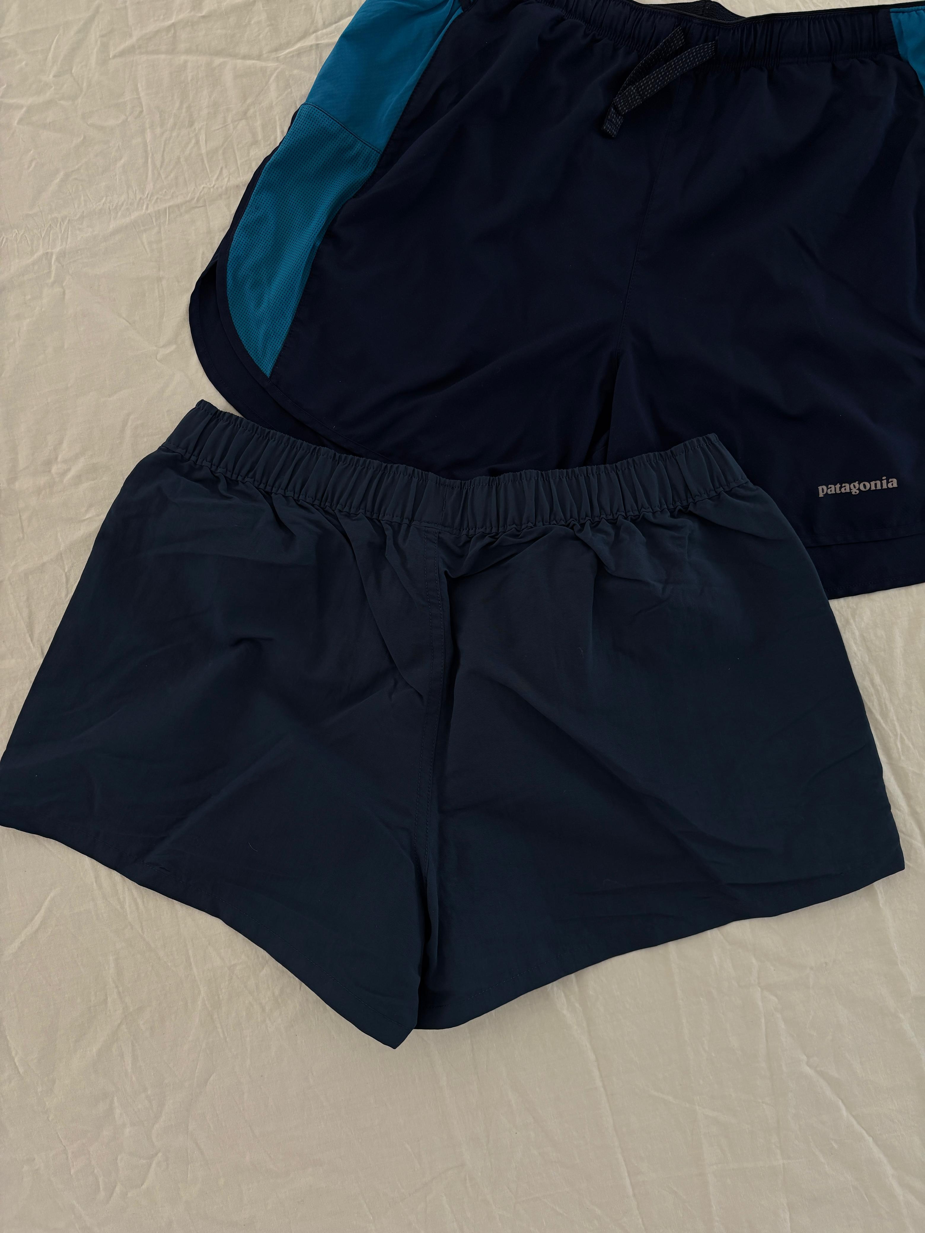 PATAGONIA SHORT AZUL CORTO. S DE DAMA.