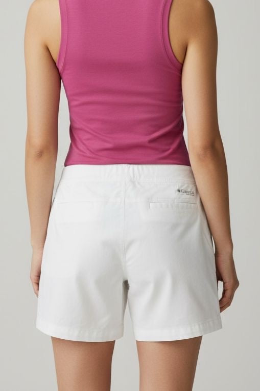 COLUMBIA SHORT BLANCO PARA SENDERISMO. M DE DAMA.