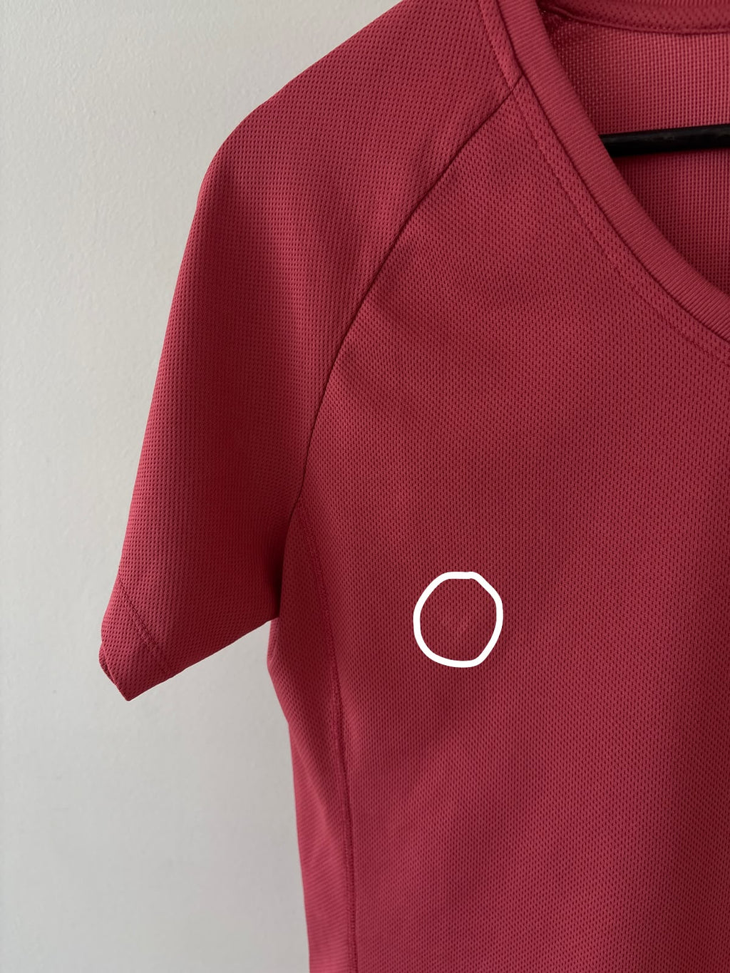 BLUSA ROSA PARA SENDERISMO. TRANSPIRABLE. M DE DAMA.