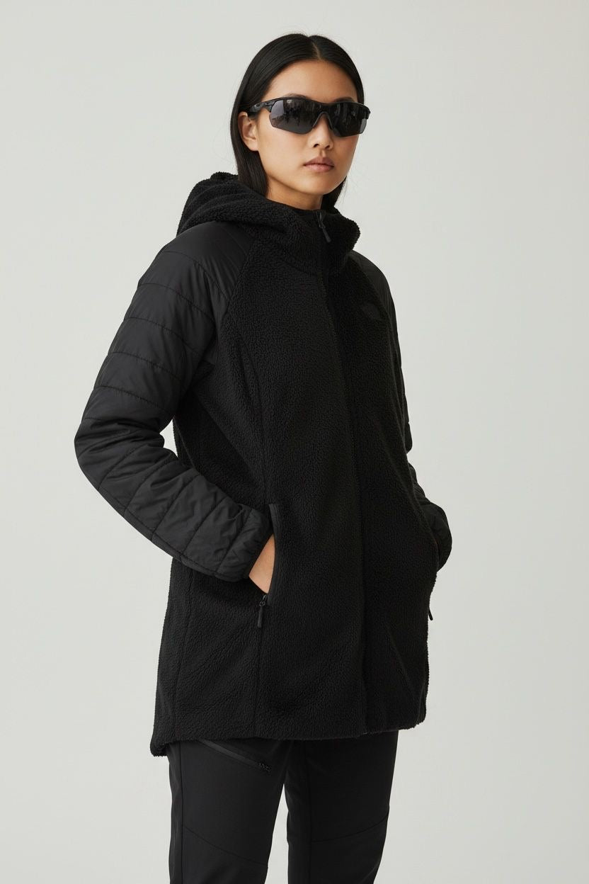 TNF NEGRO/ GRIS PELUCHE INTACTO. M DE DAMA.
