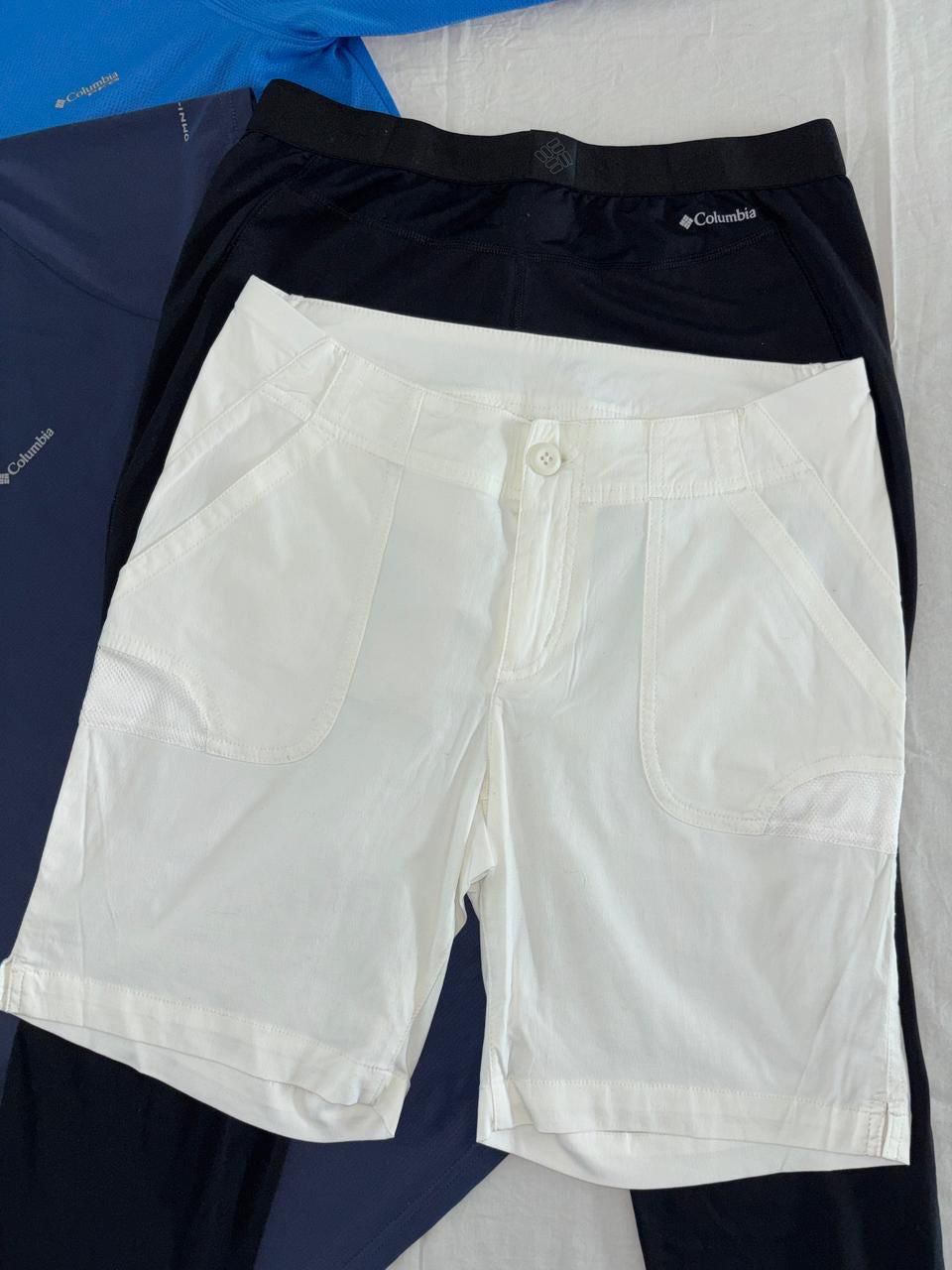COLUMBIA SHORT BLANCO PARA SENDERISMO. M DE DAMA.
