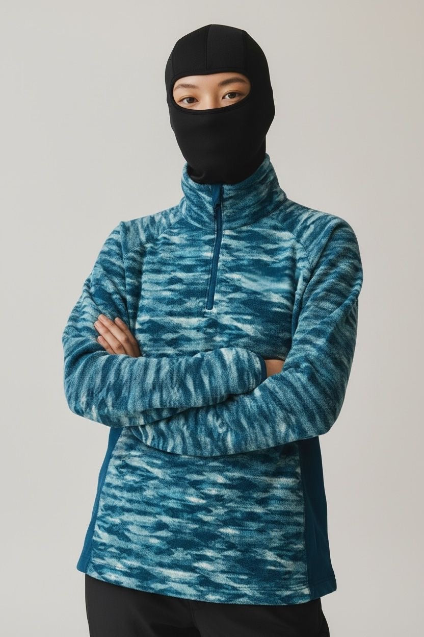 COLUMBIA FLEECE LIGERO AZUL SIN DETALLE. L DE DAMA.