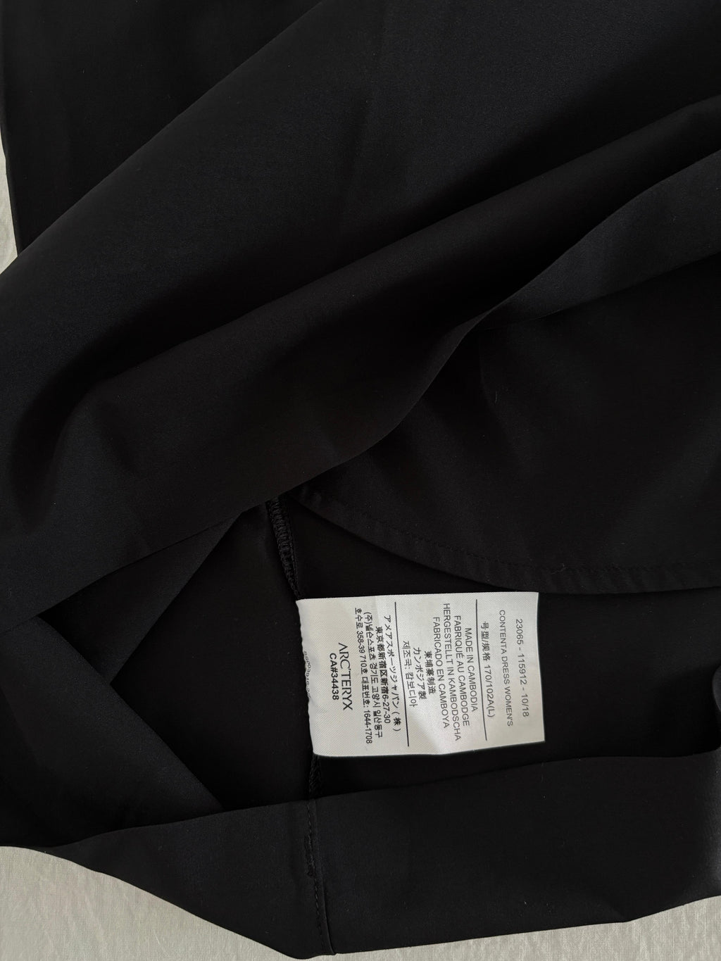 ARC’TERYX TELA LIGERA. L DE DAMA.