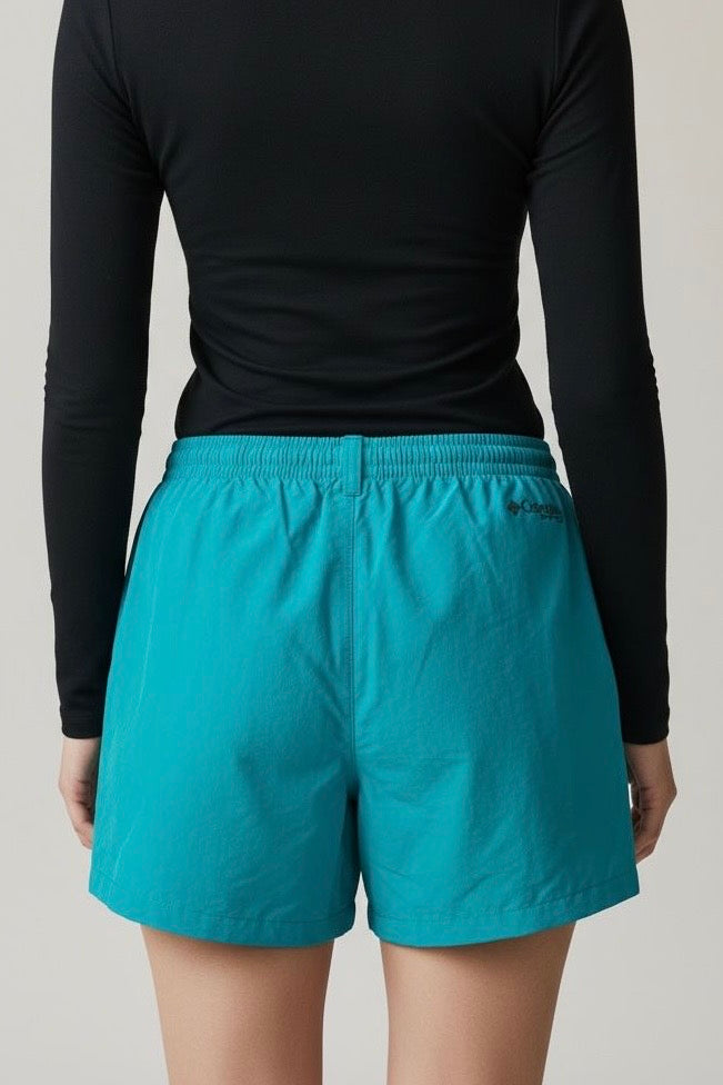 COLUMBIA AZUL PARA SENDERISMO SIN DETALLE OMHI SHADE “TEJIDOS CON PROTECCIÓN SOLAR”. XS DE DAMA.