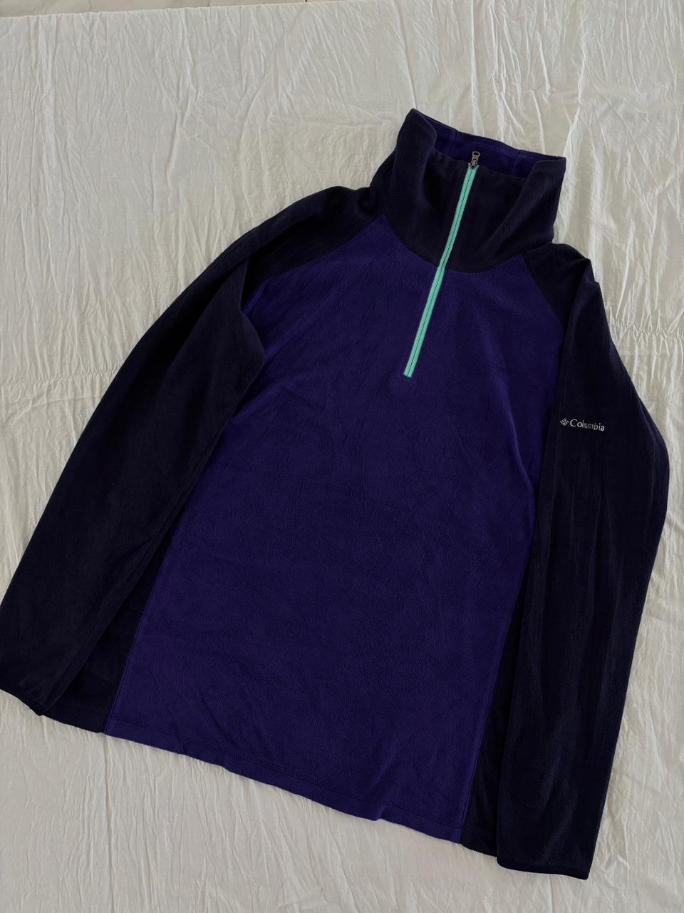 COLUMBIA FLEECE LIGERO 2DA CAPA MORADO. XL DE DAMA.