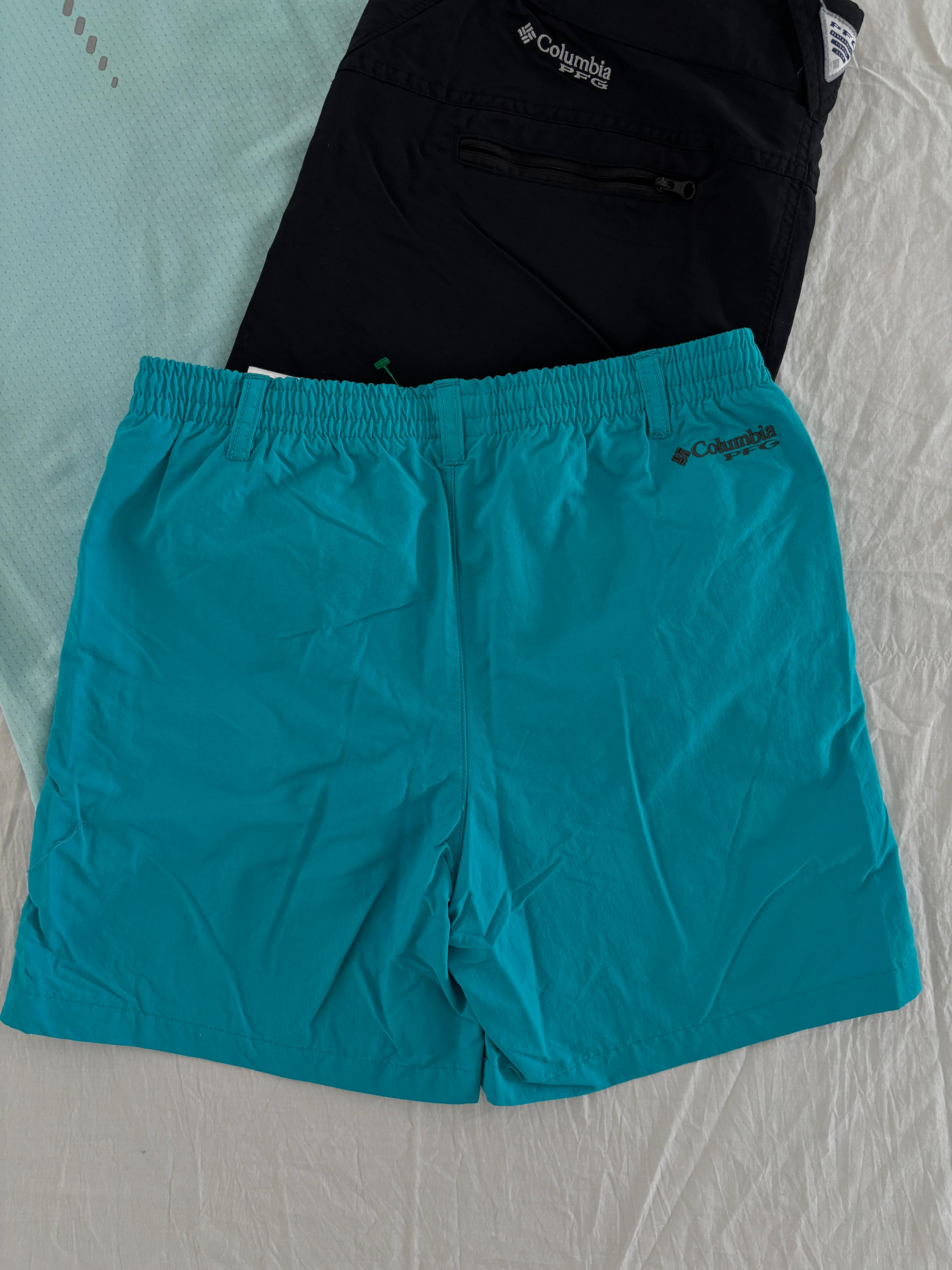 COLUMBIA AZUL PARA SENDERISMO SIN DETALLE OMHI SHADE “TEJIDOS CON PROTECCIÓN SOLAR”. XS DE DAMA.
