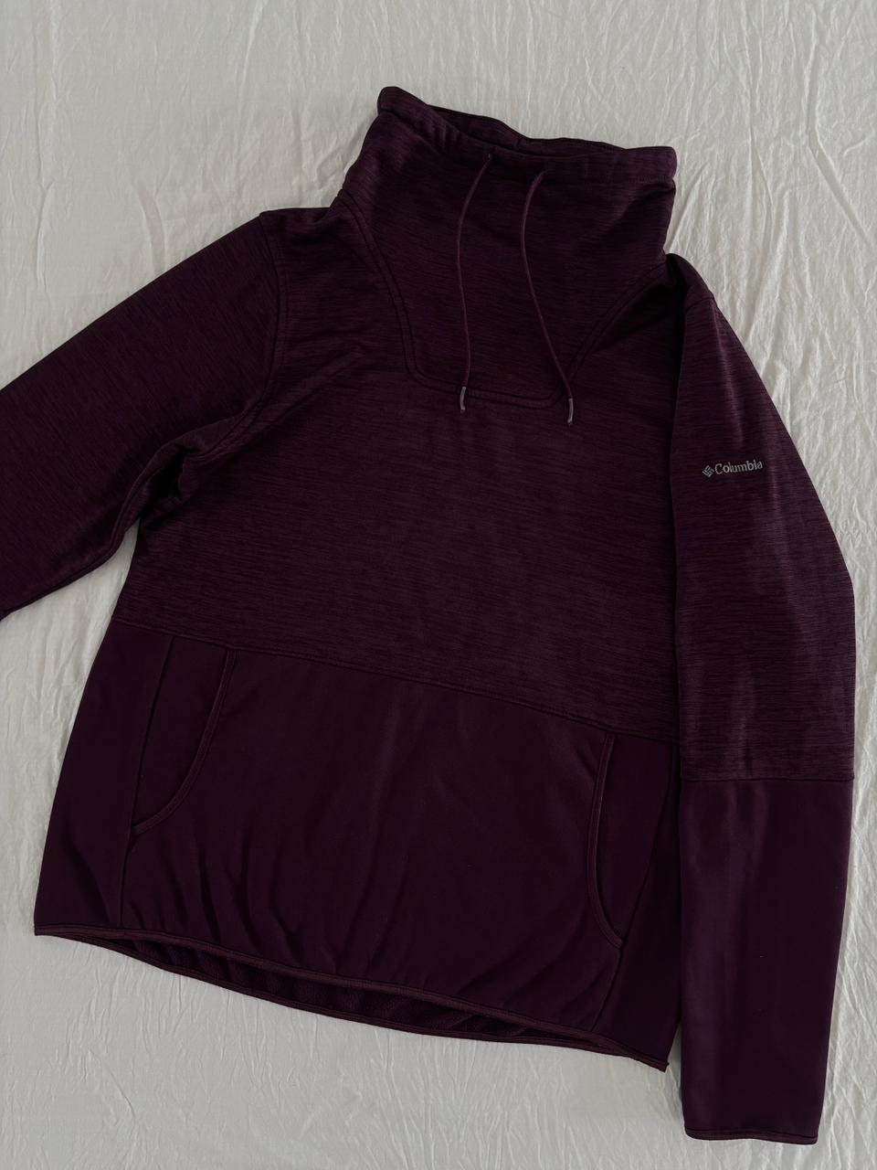 COLUMBIA 2DA CAPA MORADO POLAR POR DENTRO. S DE DAMA.