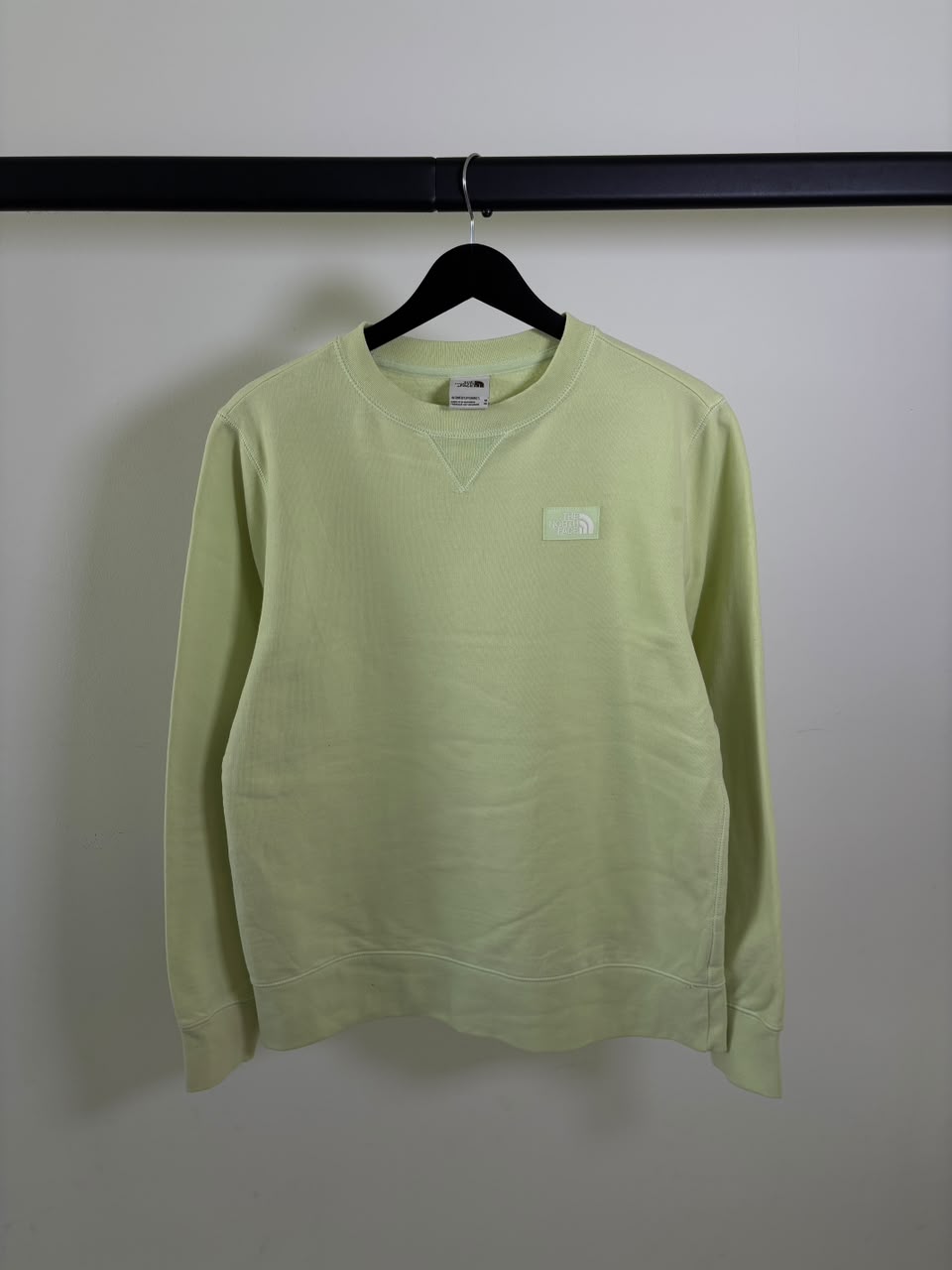 TNF HOODIE VERDE PASTEL DE ALGODÓN. M DE DAMA.