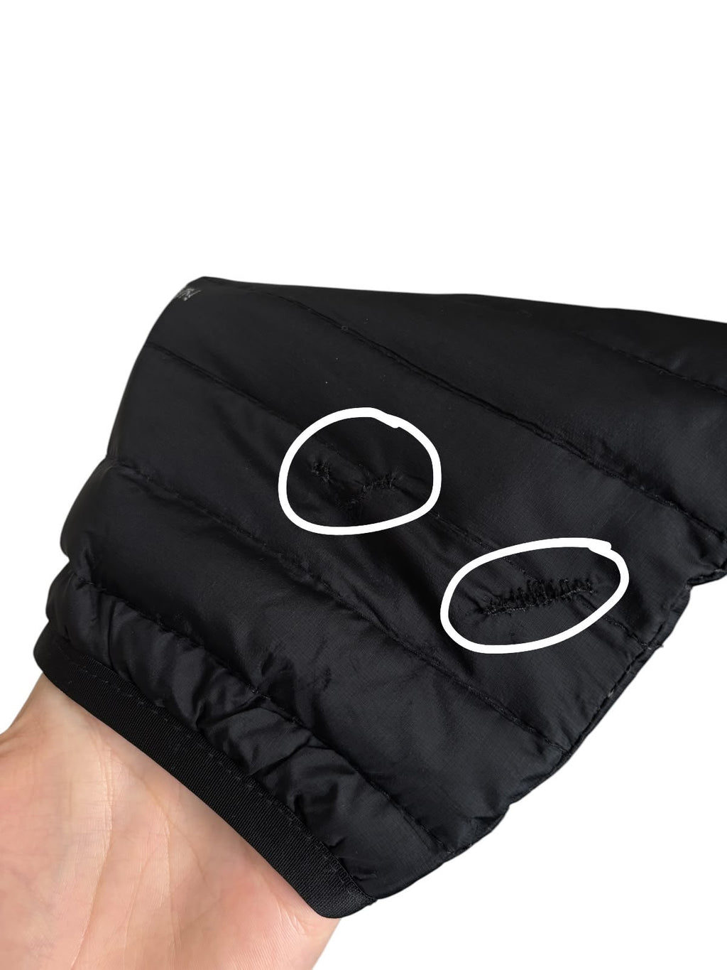 EDDIE BAUER PLUMA DE GANSO DE 850 2DA CAPA COMPRESIBLE. S DE DAMA.