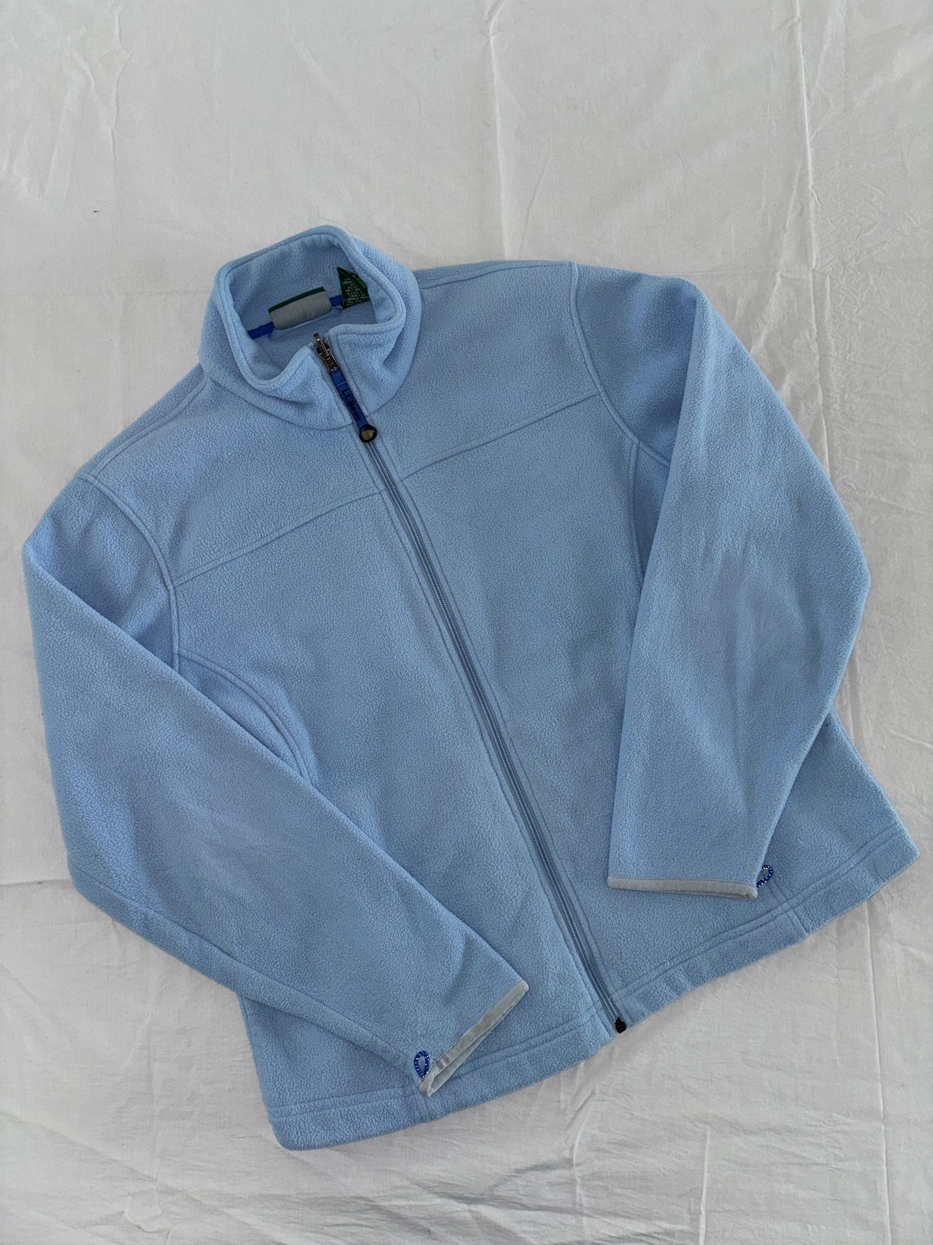 LL BEAN POLAR AZUL CLARO. L DE DAMA.