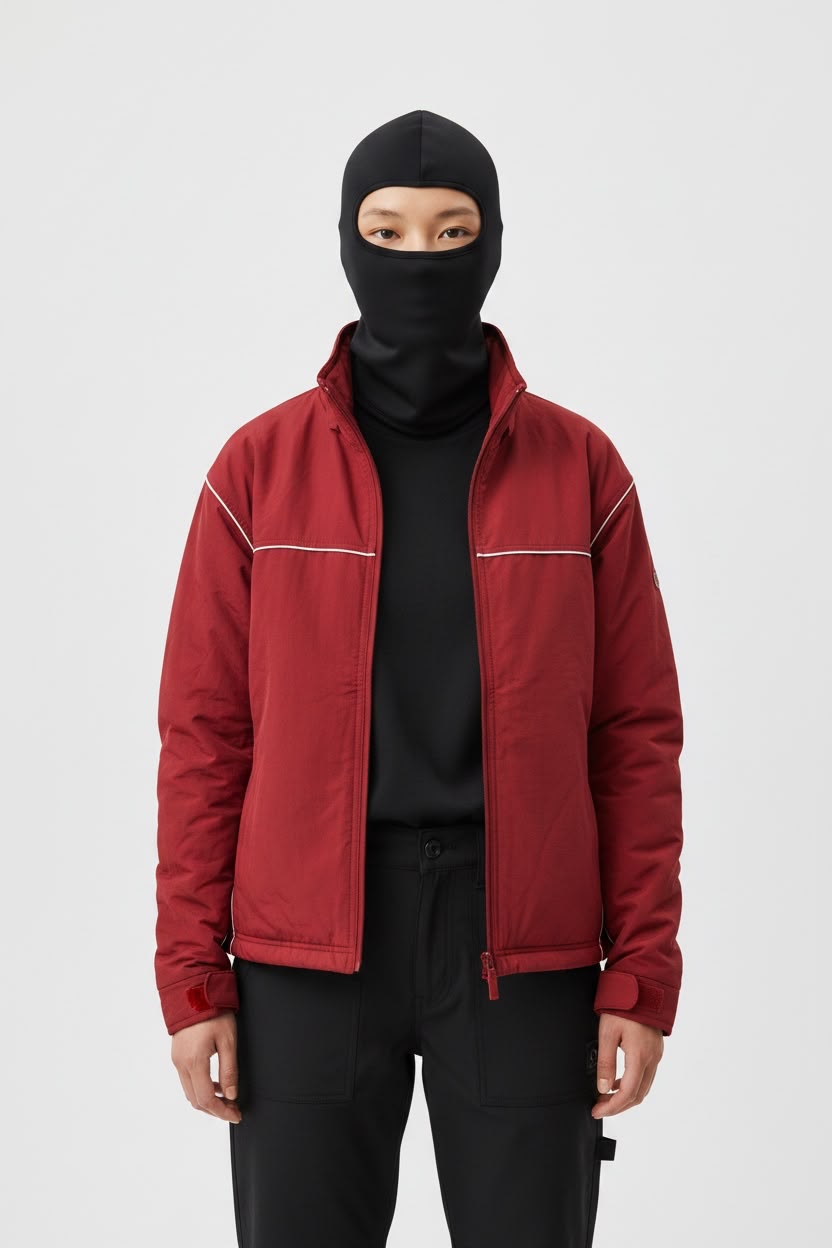 OLD NAVY ROJO 3RA CAPA PARA CLIMAS FRÍOS. EN ESPALDA ES POLAR. XL DE DAMA.