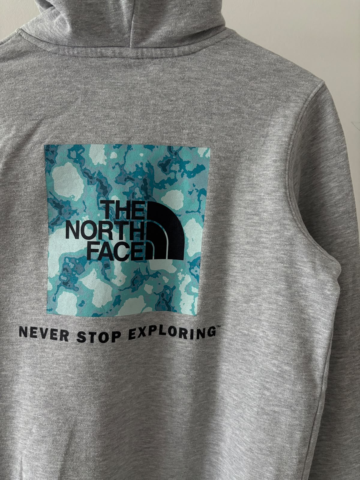 TNF HOODIE DE ALGODÓN GRIS. XS DE DAMA.