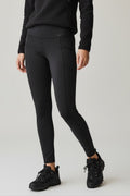 EDDIE BAUER NEGRO LEGGIN PARA SENDERISMO. TELA GRUESA TIPO ALGODÓN. COMO NUEVO. XS DE DAMA.