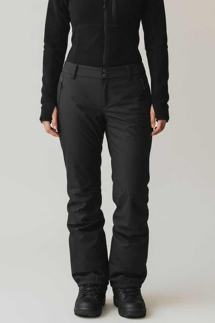 TNF PANTALÓN DRYVENT PARA NIEVE (permite que el sudor salga mientras impide la entrada de agua y viento) DOBLE LOGO. L DE DAMA.