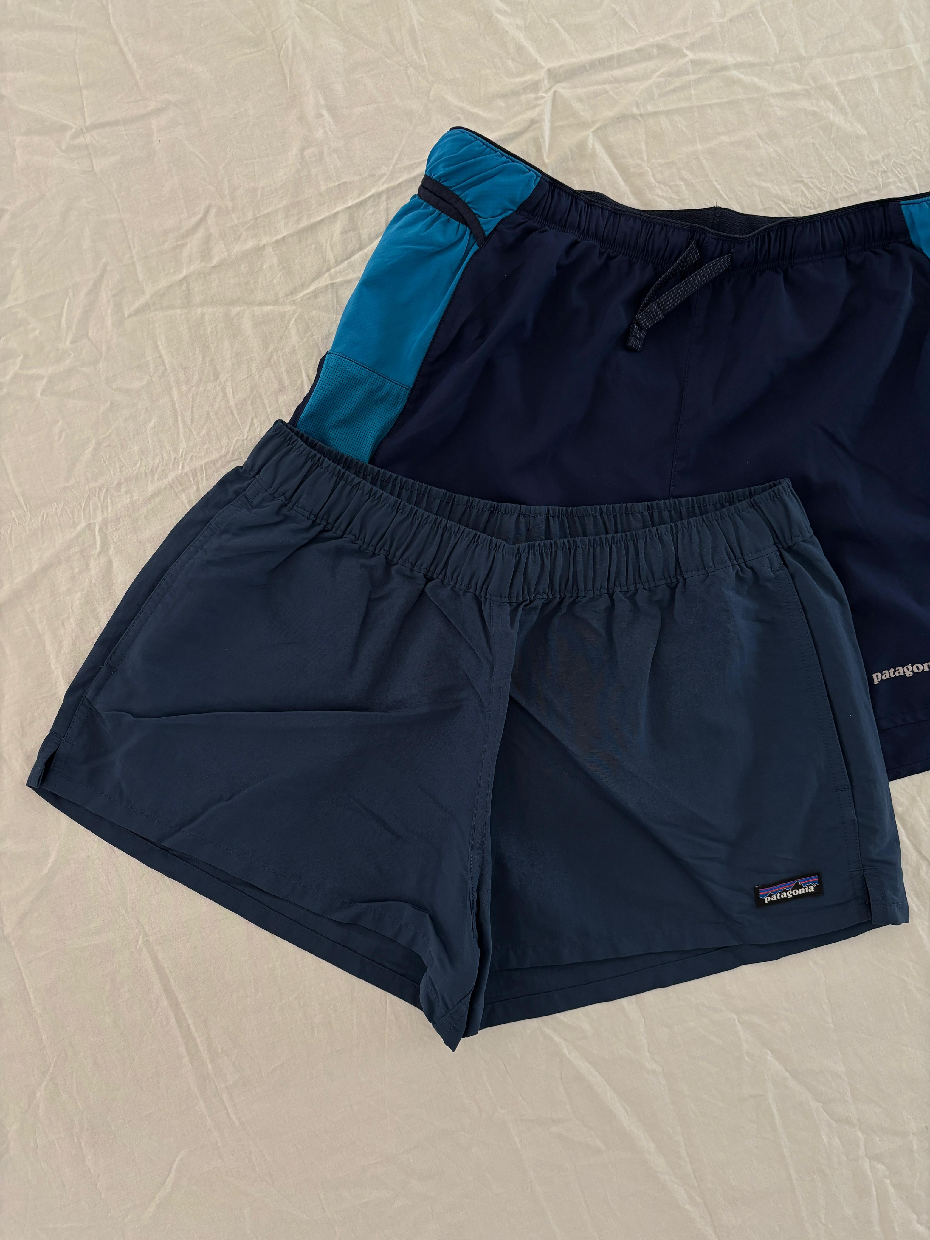 PATAGONIA SHORT AZUL CORTO. S DE DAMA.