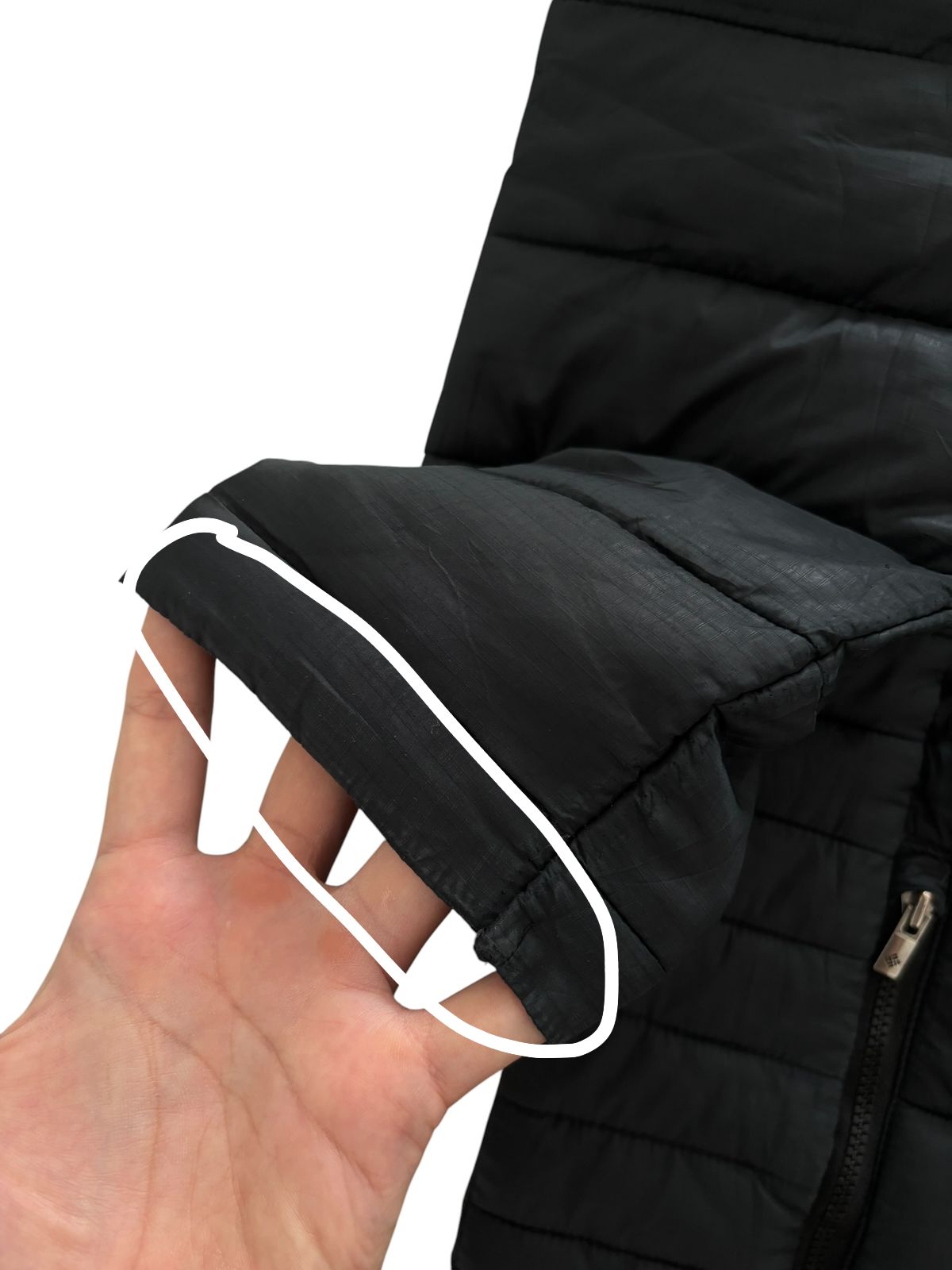 COLUMBIA PARKA NEGRO 3RA CAPA PARA FRÍO. L DE DAMA.