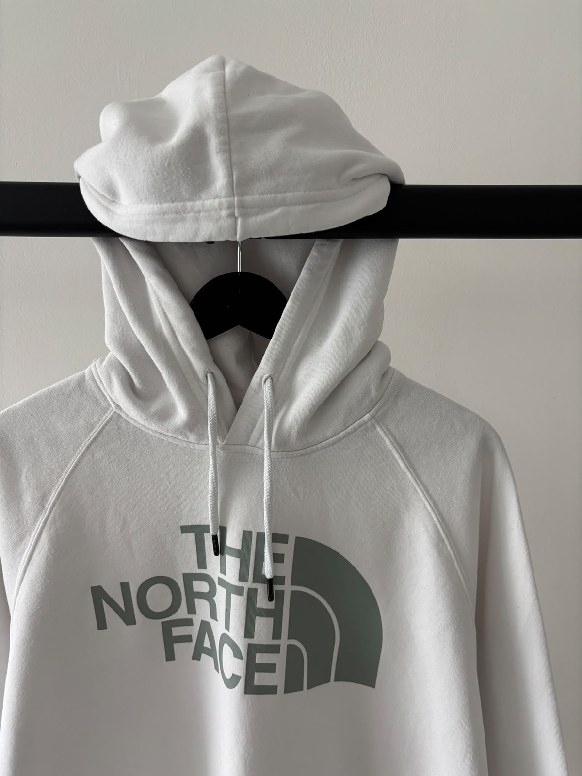TNF HOODIE BLANCO. XL DE DAMA.
