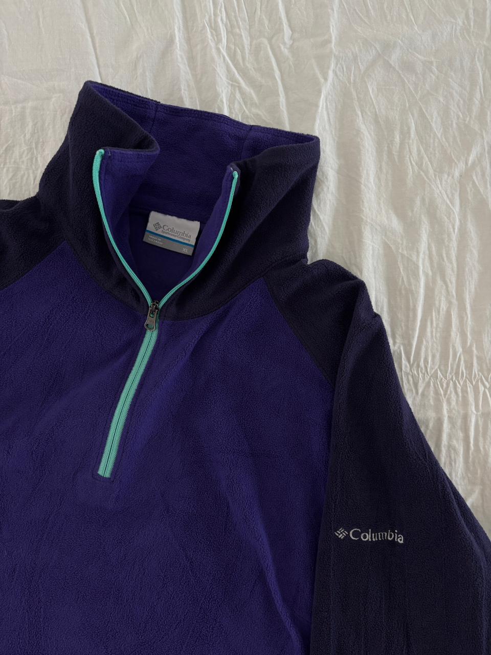 COLUMBIA FLEECE LIGERO 2DA CAPA MORADO. XL DE DAMA.