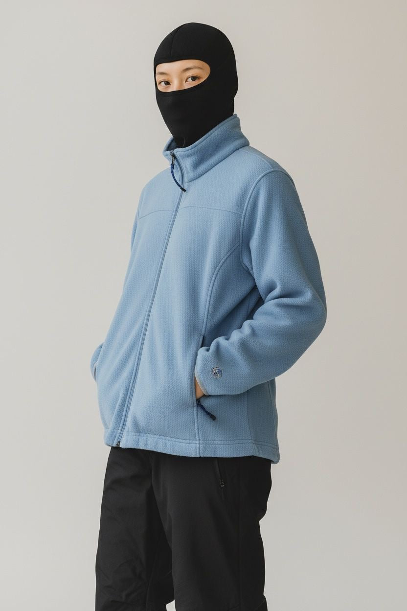 LL BEAN POLAR AZUL CLARO. L DE DAMA.