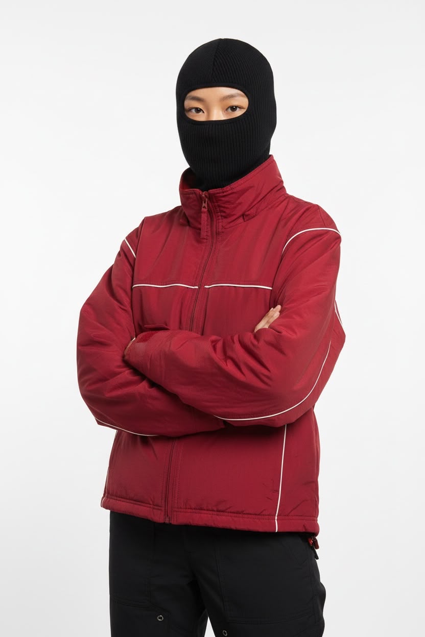 OLD NAVY ROJO 3RA CAPA PARA CLIMAS FRÍOS. EN ESPALDA ES POLAR. XL DE DAMA.