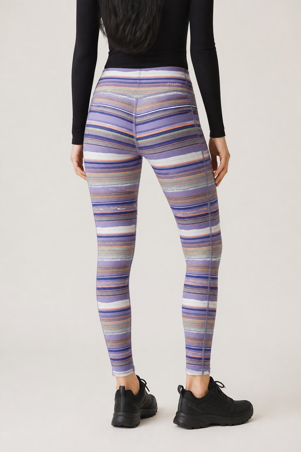 COLUMBIA LEGGIN MORADO TELA GRUESA Y FRESCA. COMO NUEVO. S DE DAMA.