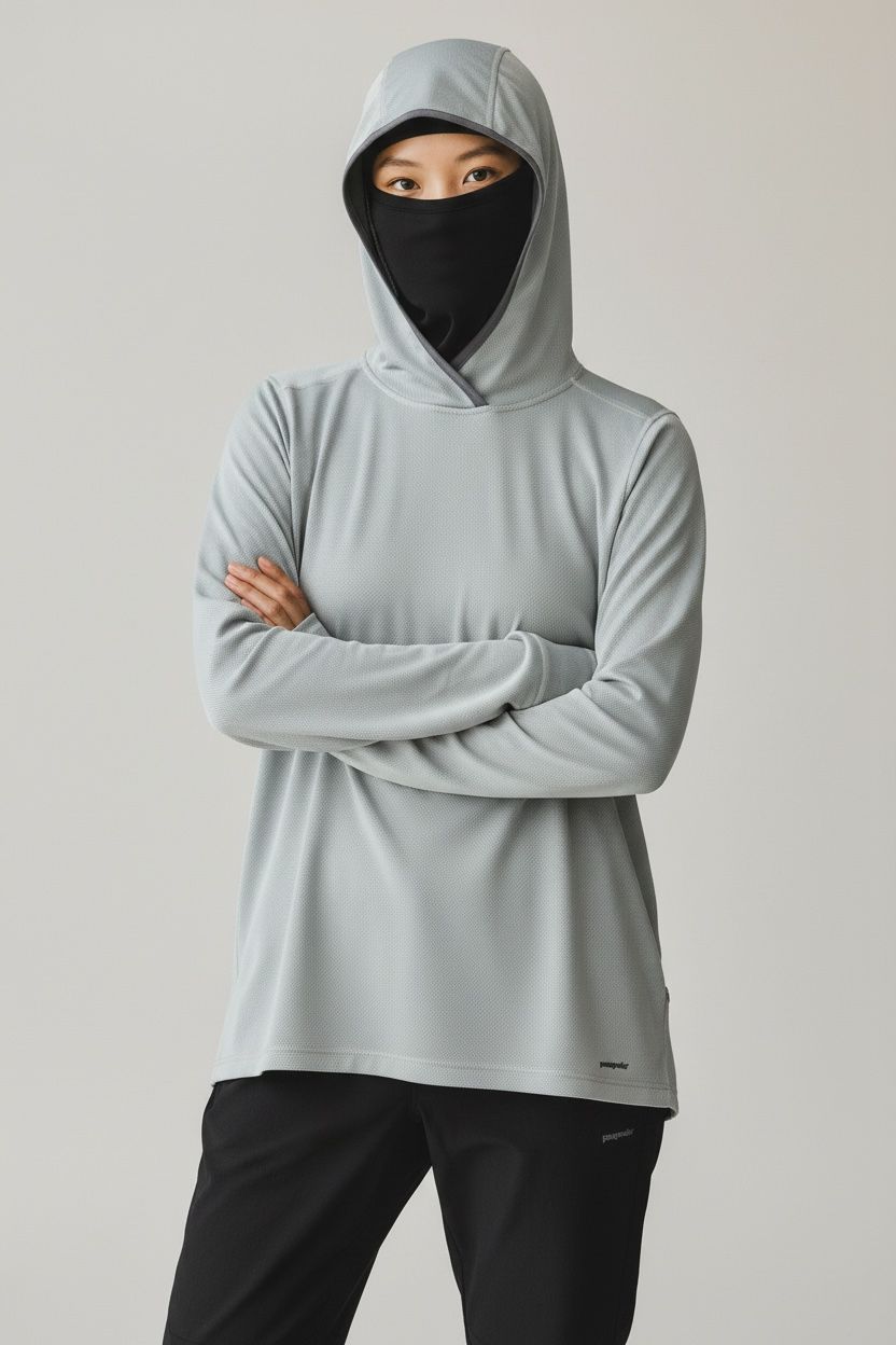 PATAGONIA BLUSA LARGA TRANSPIRABLE PARA SENDERISMO. M DE DAMA.