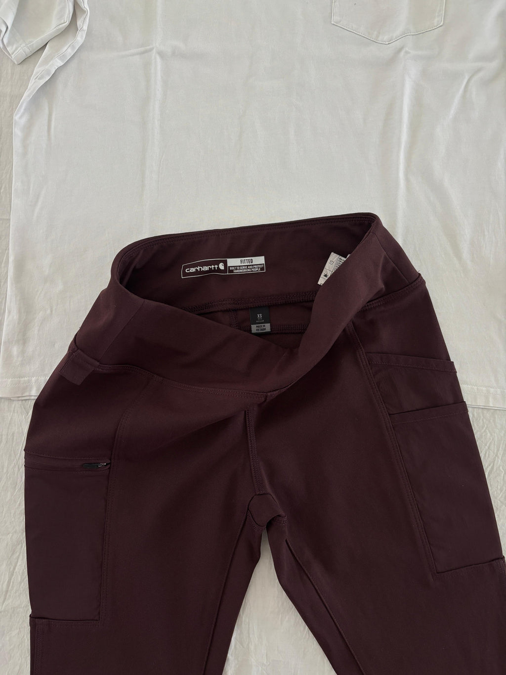 CARHARTT LEGGIN GRUESO CON BOLSAS. COMODO PARA SENDERISMO. S DE DAMA.