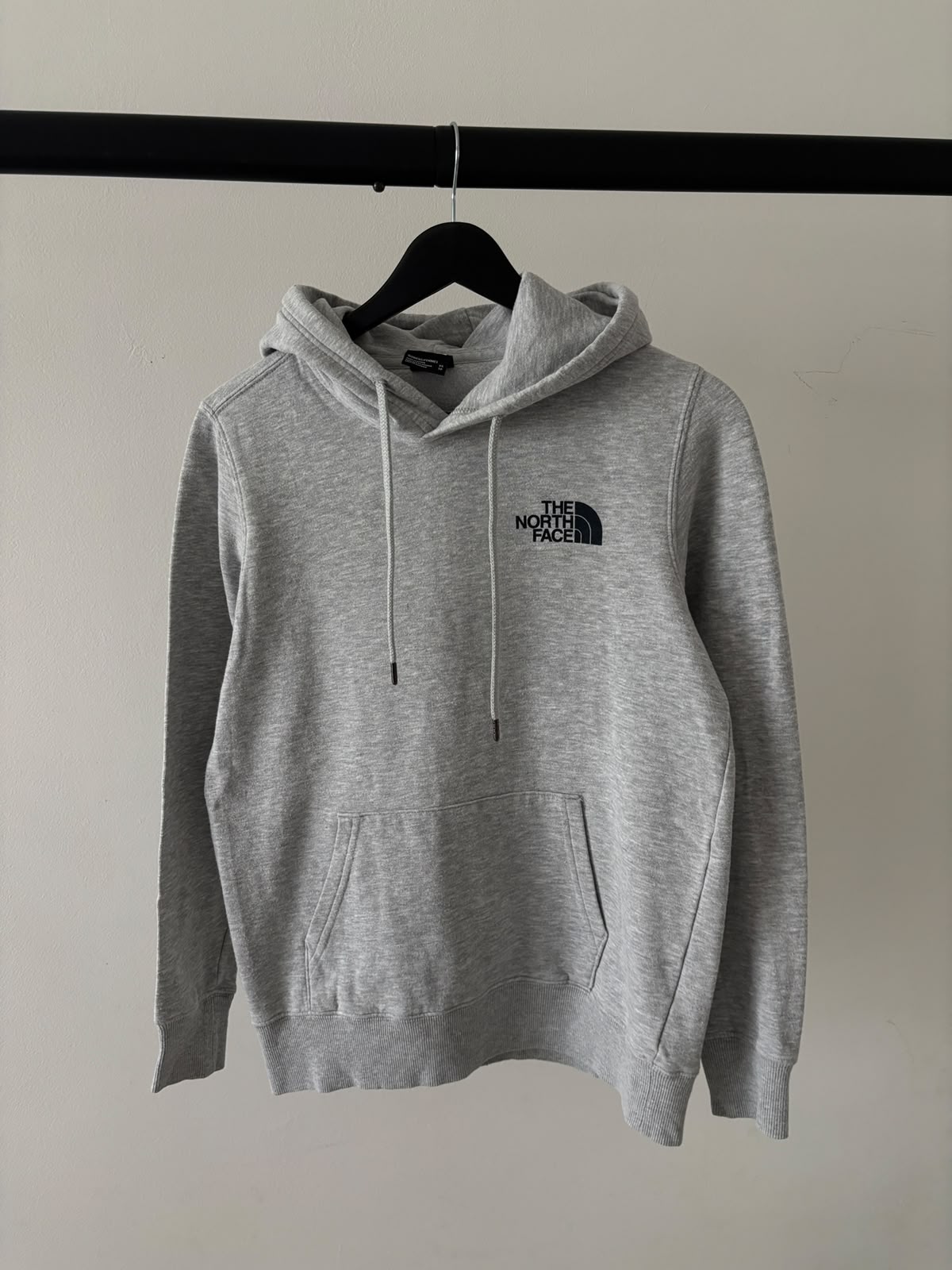TNF HOODIE DE ALGODÓN GRIS. XS DE DAMA.