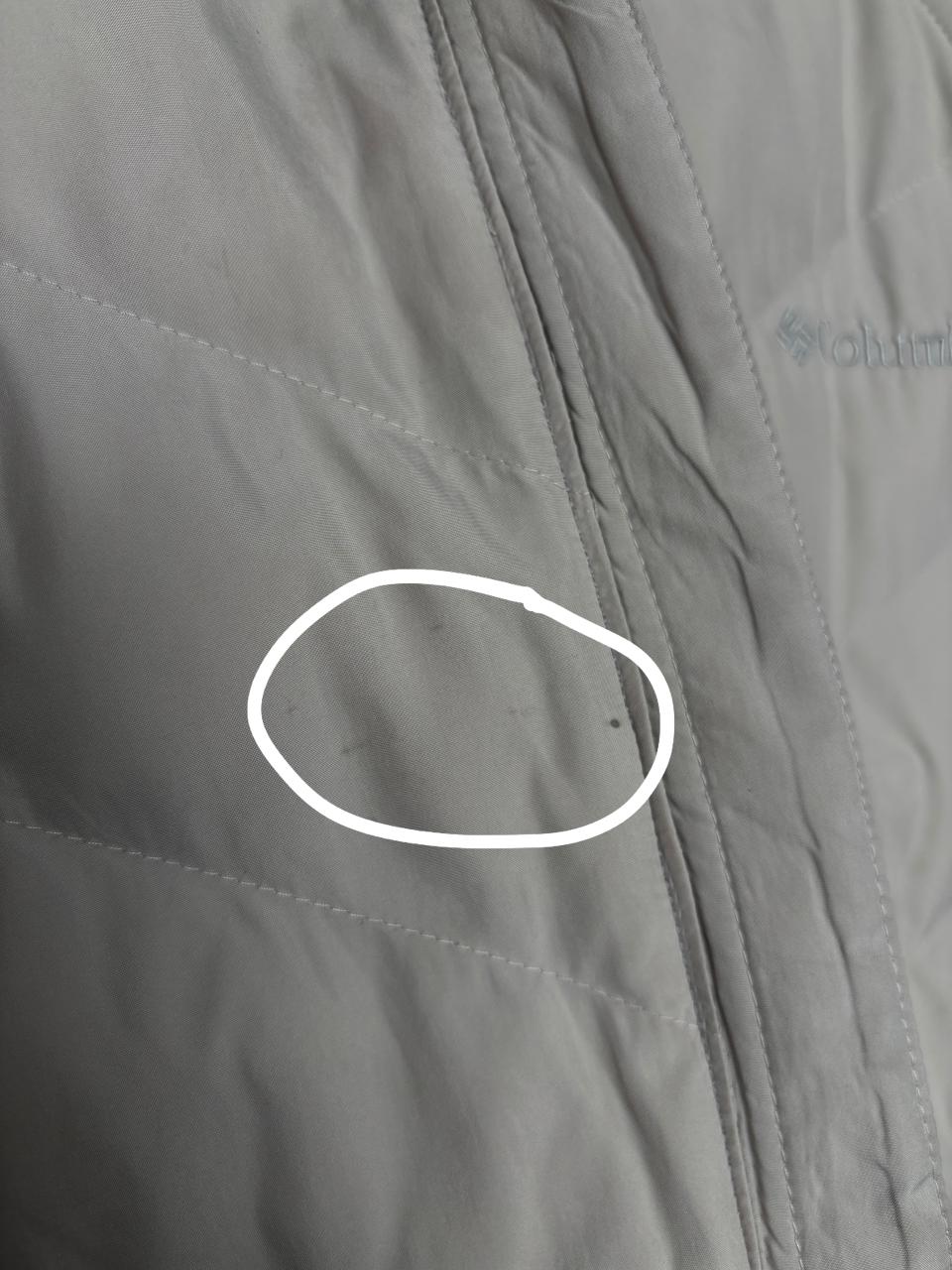 COLUMBIA BEIGE/GRISACEO OMNI HEAT (RETIENE EL CALOR CORPORAL) XL DE DAMA.
